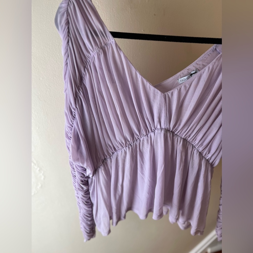 Purple blouse - Picture 4 of 6